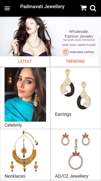 Emulate iPhone app Padmavati Jewellery Catalog using MyAndroid Emulate iPhone app Padmavati Jewellery Catalog using MyAndroid