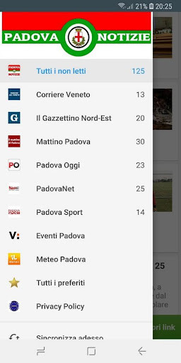 Run android online APK Padova notizie from MyAndroid or emulate Padova notizie using MyAndroid