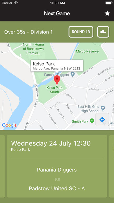 Emulate iPhone app Padstow United using MyAndroid Emulate iPhone app Padstow United using MyAndroid