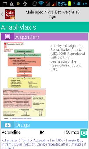 Run android online APK Paediatric Emergencies Lite from MyAndroid or emulate Paediatric Emergencies Lite using MyAndroid