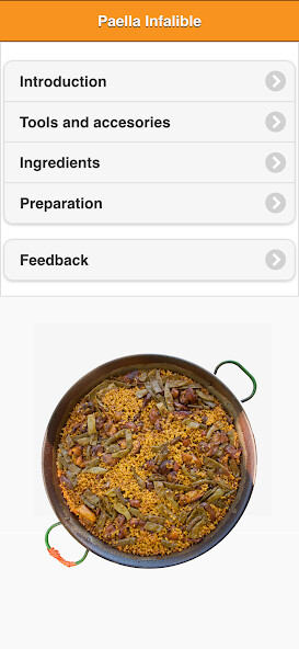 Emulate iPhone app Paella Infalible using MyAndroid Emulate iPhone app Paella Infalible using MyAndroid