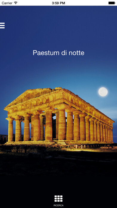 Emulate iPhone app Paestum di notte using MyAndroid Emulate iPhone app Paestum di notte using MyAndroid