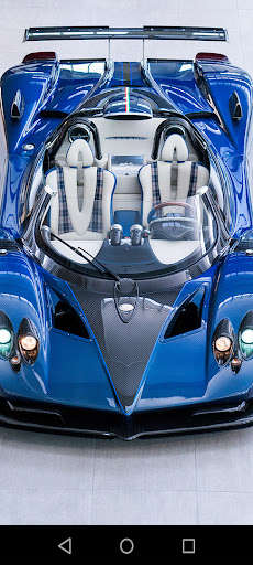 Run android online APK Pagani Zonda HP Barchetta photo on main background from MyAndroid or emulate Pagani Zonda HP Barchetta photo on main background using MyAndroid