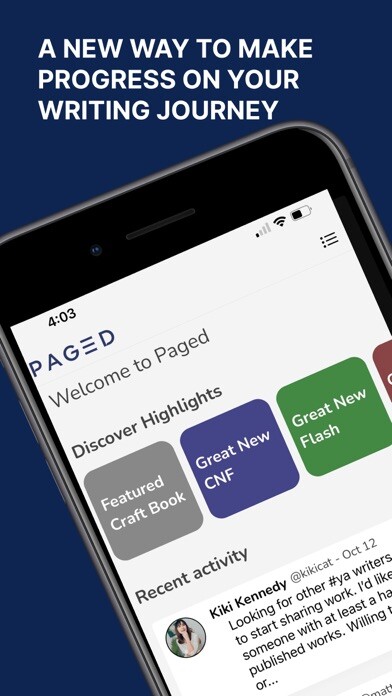 Emulate iPhone app Paged: A Community for Writers using MyAndroid Emulate iPhone app Paged: A Community for Writers using MyAndroid