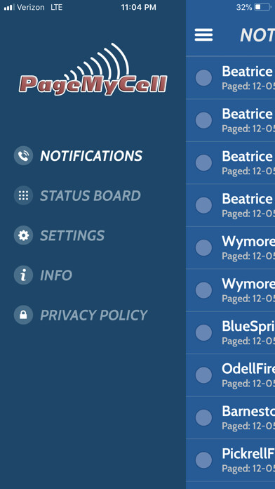 Emulate iPhone app Page My Cell using MyAndroid Emulate iPhone app Page My Cell using MyAndroid