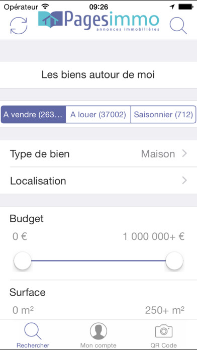 Emulate iPhone app PagesImmo using MyAndroid Emulate iPhone app PagesImmo using MyAndroid