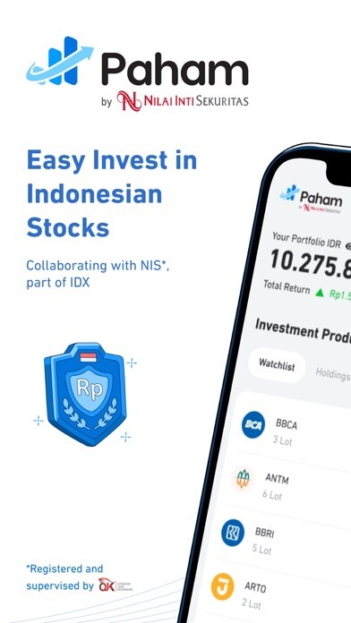Emulate iPhone app Paham by Nilai Inti Sekuritas using MyAndroid Emulate iPhone app Paham by Nilai Inti Sekuritas using MyAndroid