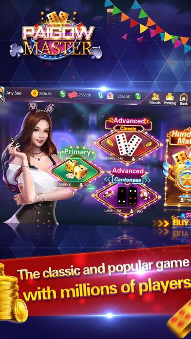 Emulate iPhone app Pai Gow Master using MyAndroid