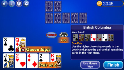 Emulate iPhone app Pai Gow Poker Trainer using MyAndroid Emulate iPhone app Pai Gow Poker Trainer using MyAndroid