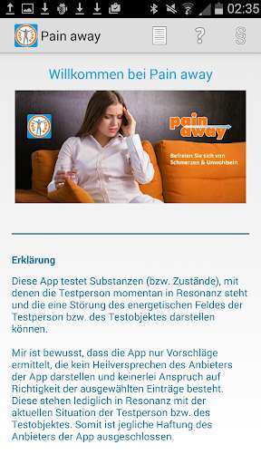 Run android online APK Pain Away from MyAndroid or emulate Pain Away using MyAndroid