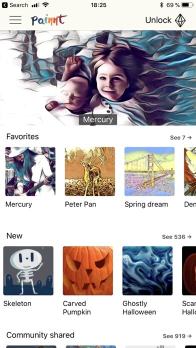 Emulate iPhone app Painnt - Art & Cartoon Filters using MyAndroid Emulate iPhone app Painnt - Art & Cartoon Filters using MyAndroid