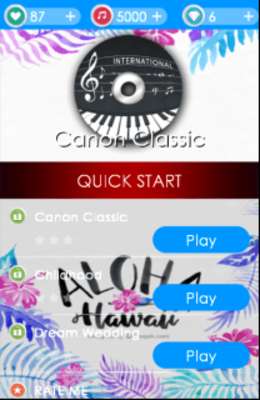 Emulate Android APK Paino Tiles 3