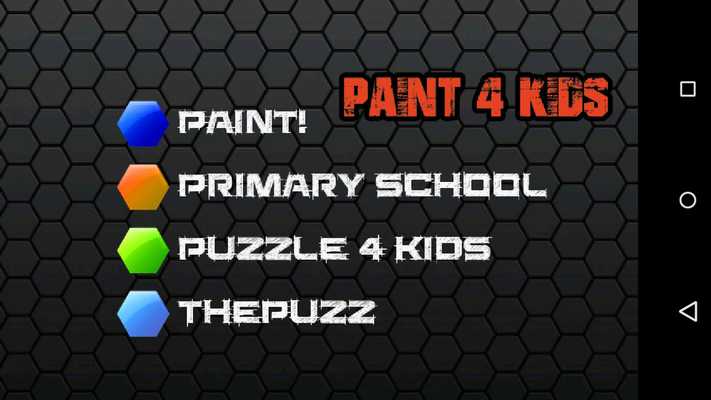 Emulate Android APK Paint4Kids - Painting game