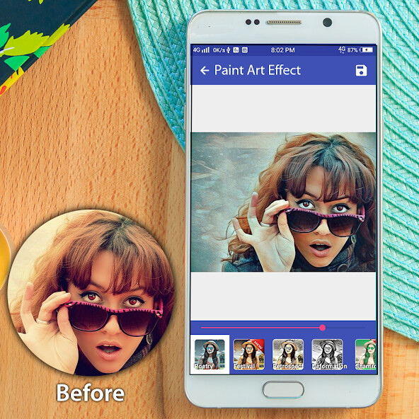 Run android online APK Paint Art Effect from MyAndroid or emulate Paint Art Effect using MyAndroid