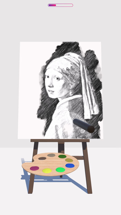 Emulate iPhone app Paint Art using MyAndroid