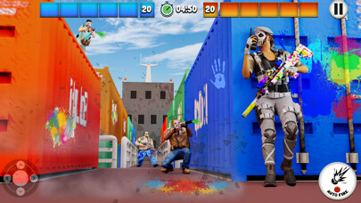 Emulate iPhone app Paintball Shooting Battle 3D using MyAndroid Emulate iPhone app Paintball Shooting Battle 3D using MyAndroid