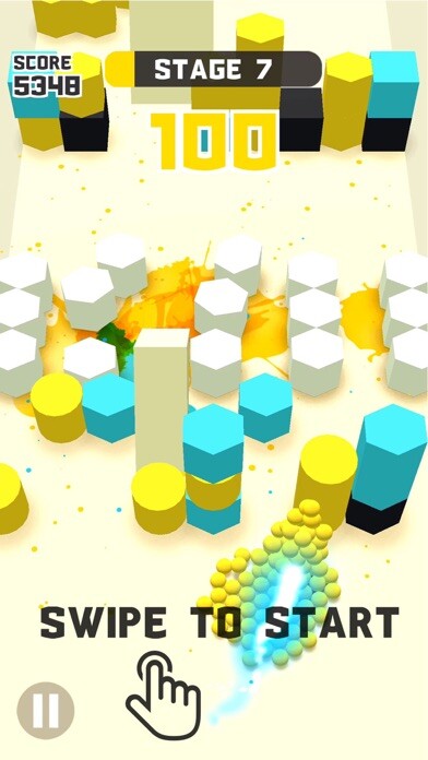 Emulate iPhone app Paint Balls Rush using MyAndroid Emulate iPhone app Paint Balls Rush using MyAndroid