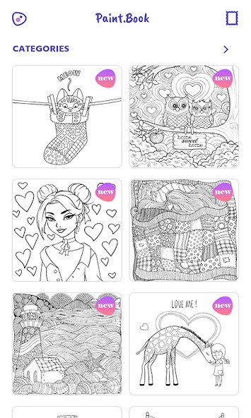 Run android online APK Paint Book from MyAndroid or emulate Paint Book using MyAndroid