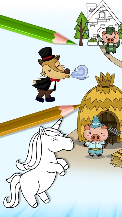 Emulate iPhone app Paint & color princesses book using MyAndroid Emulate iPhone app Paint & color princesses book using MyAndroid
