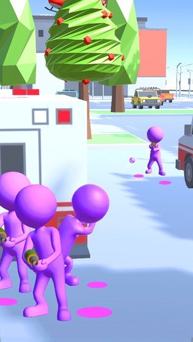 Emulate iPhone app Painter Shooter - Crowd City using MyAndroid