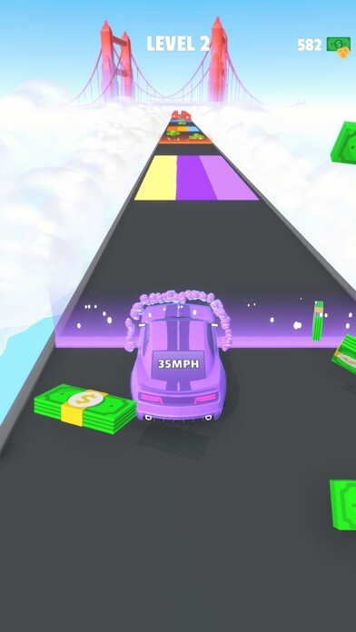 Emulate iPhone app Paint For Speed using MyAndroid