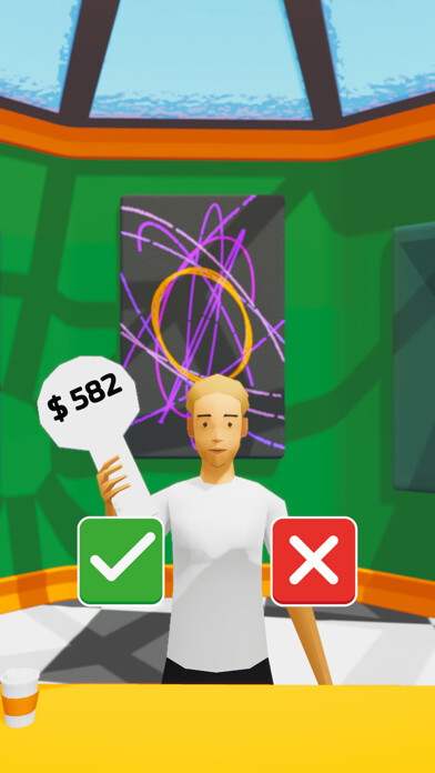 Emulate iPhone app Paint It Run using MyAndroid
