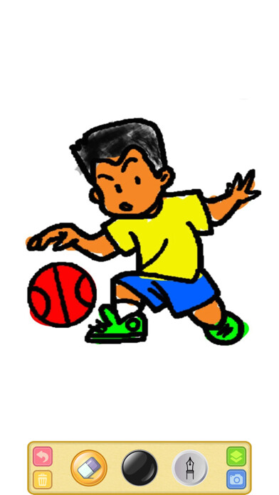 Emulate iPhone app Paint Kid - Drawing for kids using MyAndroid Emulate iPhone app Paint Kid - Drawing for kids using MyAndroid