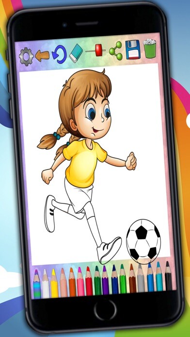 Emulate iPhone app Paint magic football – coloring players and teams using MyAndroid Emulate iPhone app Paint magic football – coloring players and teams using MyAndroid