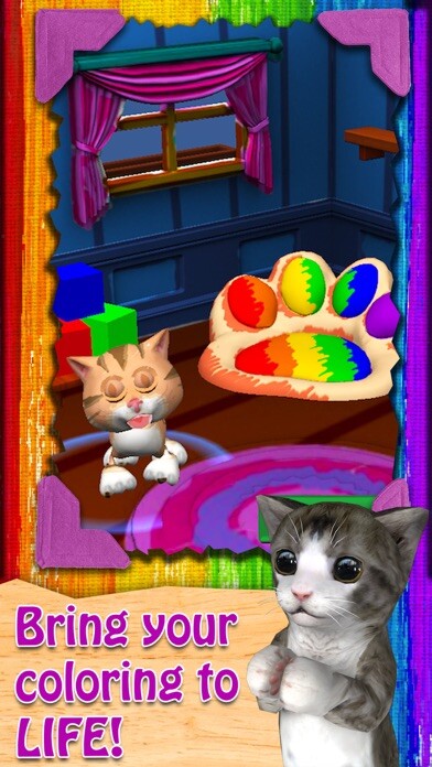 Emulate iPhone app Paint My Cat! Kids Painting using MyAndroid Emulate iPhone app Paint My Cat! Kids Painting using MyAndroid
