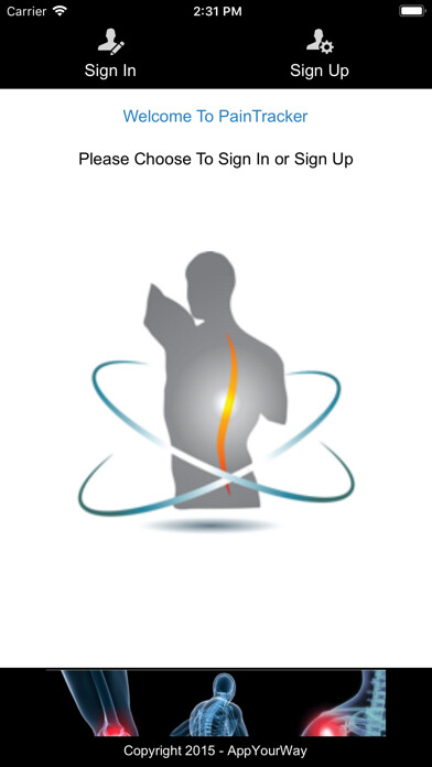 Emulate iPhone app Pain Tracker using MyAndroid Emulate iPhone app Pain Tracker using MyAndroid