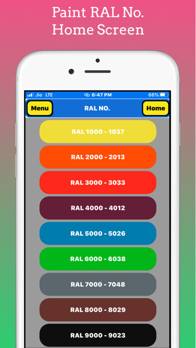 Emulate iPhone app Paint RAL No using MyAndroid Emulate iPhone app Paint RAL No using MyAndroid