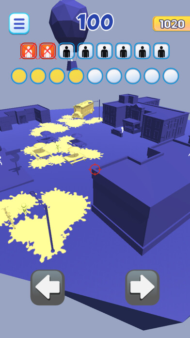Emulate iPhone app Paint Sniper 3D using MyAndroid