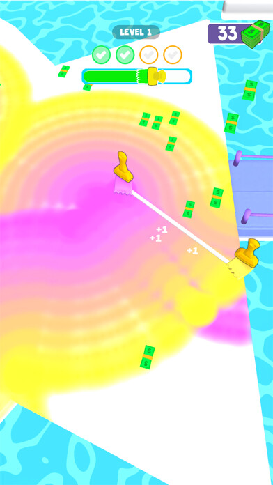 Emulate iPhone app Paint the Floors using MyAndroid