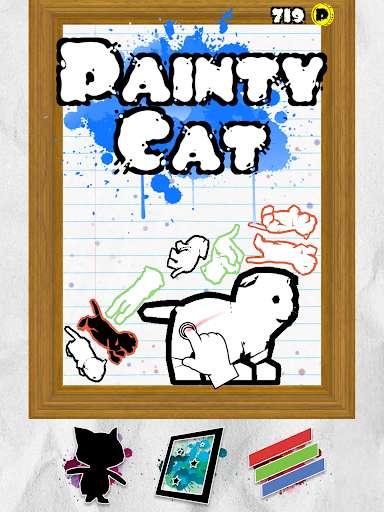Run android online APK Painty Cat - Endless Arcade Painting from MyAndroid or emulate Painty Cat - Endless Arcade Painting using MyAndroid