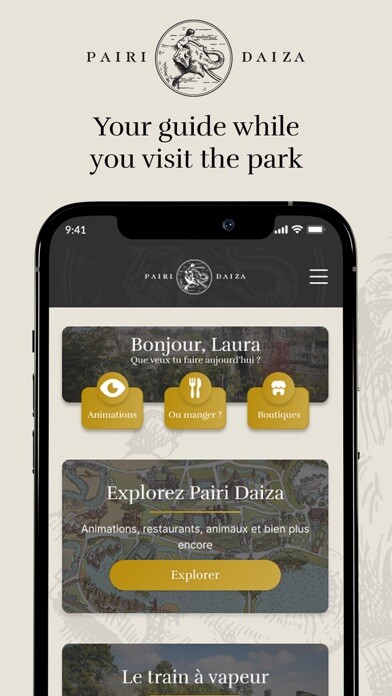 Emulate iPhone app Pairi Daiza using MyAndroid Emulate iPhone app Pairi Daiza using MyAndroid