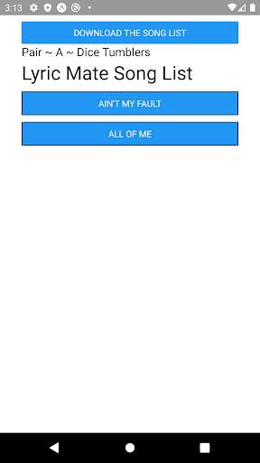 Run android online APK Pair~A~Dice Tumblers Lyric Mate Online from MyAndroid or emulate Pair~A~Dice Tumblers Lyric Mate Online using MyAndroid Run android online APK Pair~A~Dice Tumblers Lyric Mate Online from MyAndroid or emulate Pair~A~Dice Tumblers Lyric Mate Online using MyAndroid