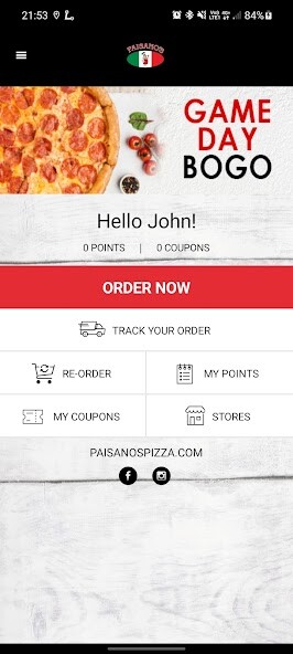 Run android online APK Paisanos Pizza from MyAndroid or emulate Paisanos Pizza using MyAndroid