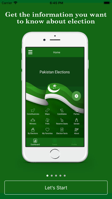 Emulate iPhone app Pakistan Elections 2018 using MyAndroid