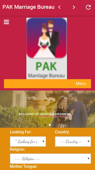 Run android online APK Pakistan Marriage Bureau Online- Get Rishta Online from MyAndroid or emulate Pakistan Marriage Bureau Online- Get Rishta Online using MyAndroid