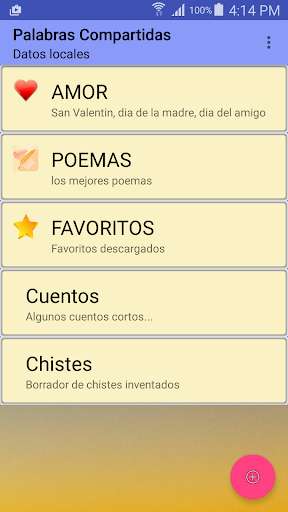 Run android online APK Palabras Compartidas Pro from MyAndroid or emulate Palabras Compartidas Pro using MyAndroid