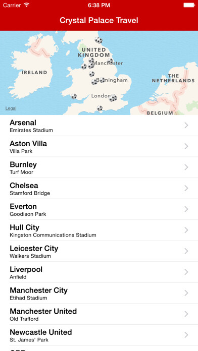 Emulate iPhone app Palace Away Travel using MyAndroid
