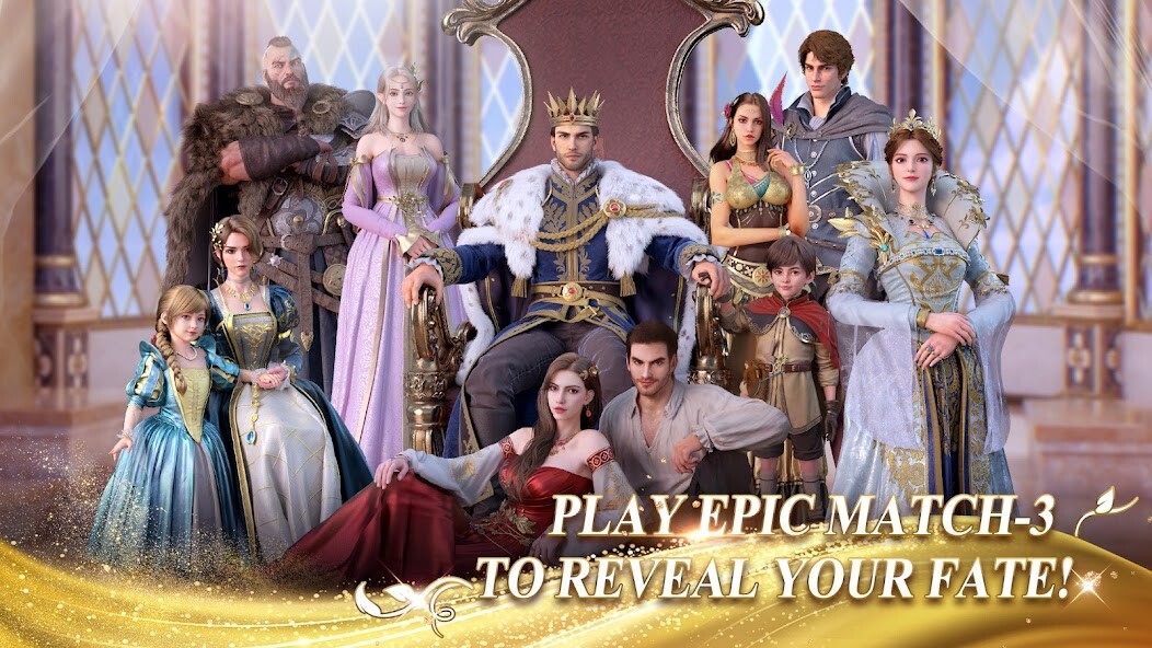 Run android online APK Palace  Puzzles - Epic Match3 from MyAndroid or emulate Palace  Puzzles - Epic Match3 using MyAndroid