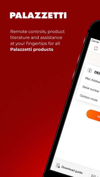Emulate iPhone app Palazzetti - Manage your stove using MyAndroid Emulate iPhone app Palazzetti - Manage your stove using MyAndroid