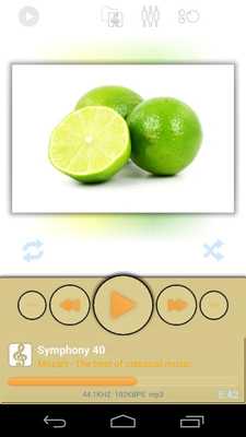 Emulate Android APK PaleGoldenrod Poweramp Skin