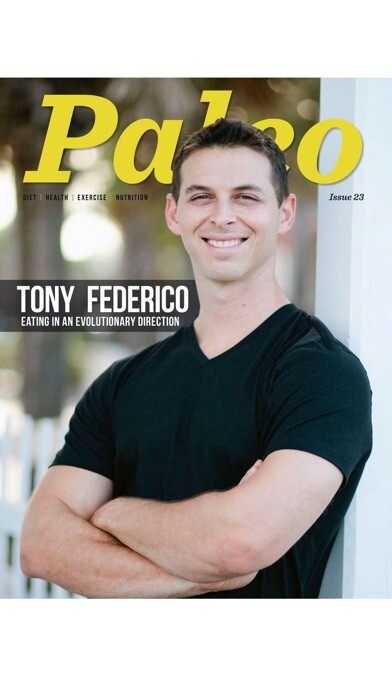Emulate iPhone app Paleo Diet Mag using MyAndroid