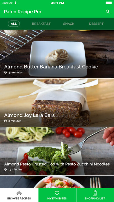 Emulate iPhone app Paleo Recipe Pro using MyAndroid Emulate iPhone app Paleo Recipe Pro using MyAndroid