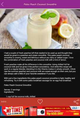 Emulate Android APK Paleo Smoothie Recipes
