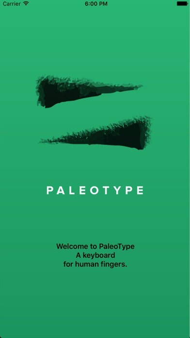 Emulate iPhone app PaleoType using MyAndroid Emulate iPhone app PaleoType using MyAndroid