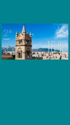 Emulate Android APK Palermo weather widget/clock Emulate Android APK Palermo weather widget/clock