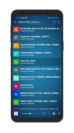 Run android online APK Palestine Radio Stations: Radio Palestine from MyAndroid or emulate Palestine Radio Stations: Radio Palestine using MyAndroid